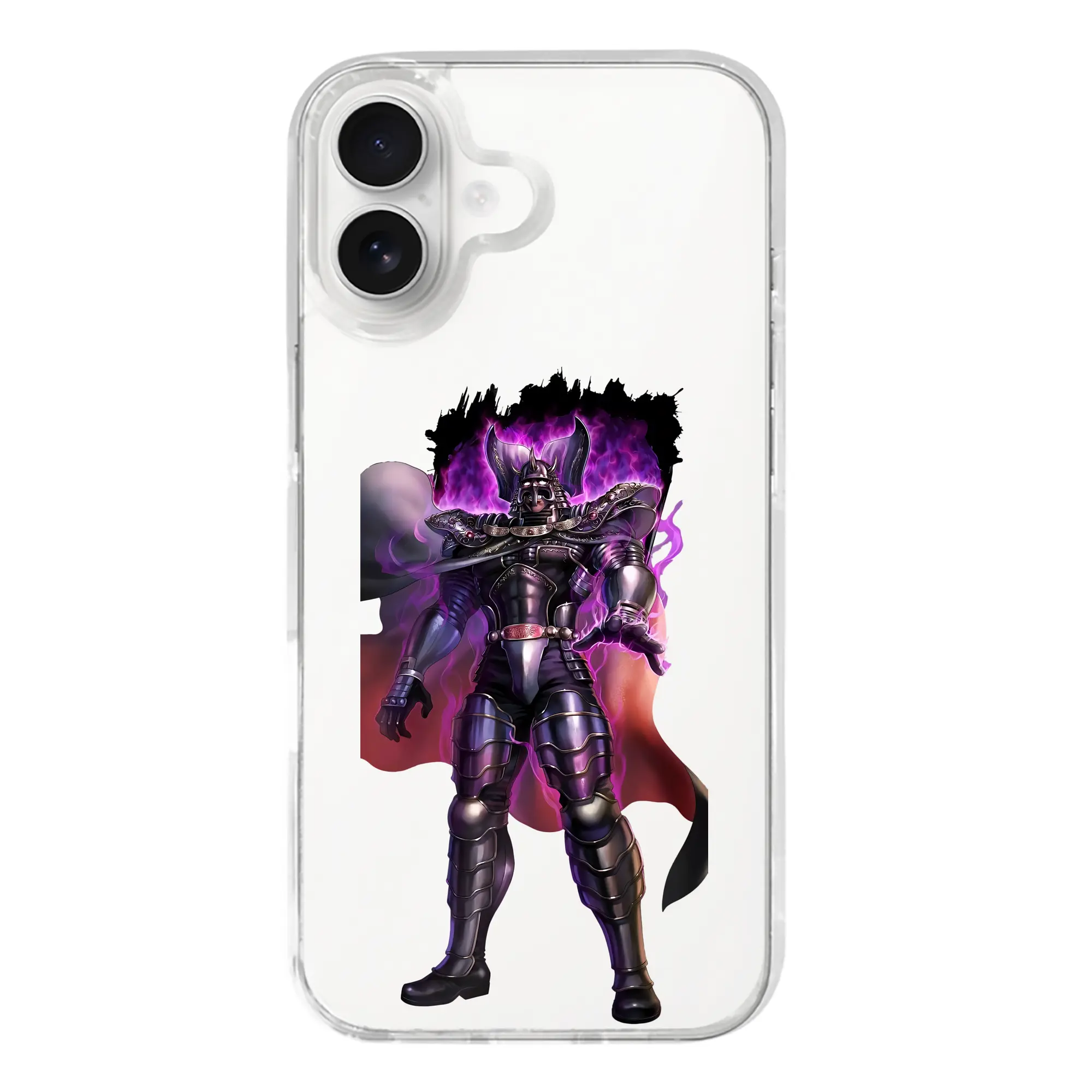 北斗の拳 グッズ,カイオウ - iPhone 17シリーズ 透明スマホケース – 薄型・耐衝撃・精密フィット保護カバー